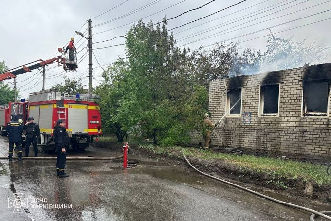 У Харкові згорів приватний будинок
